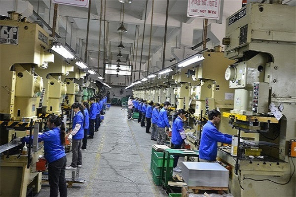 110、160沖壓生產(chǎn)線-中山市五金制品廠